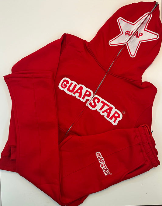 Stacked Guap Star jogger sets